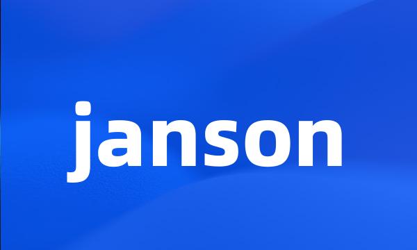 janson