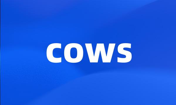 cows