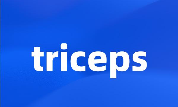 triceps