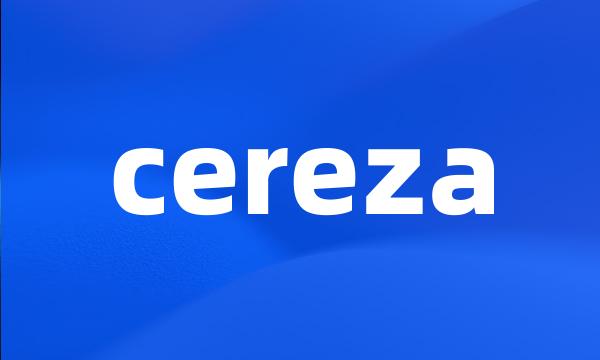 cereza