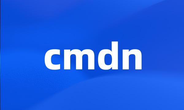 cmdn