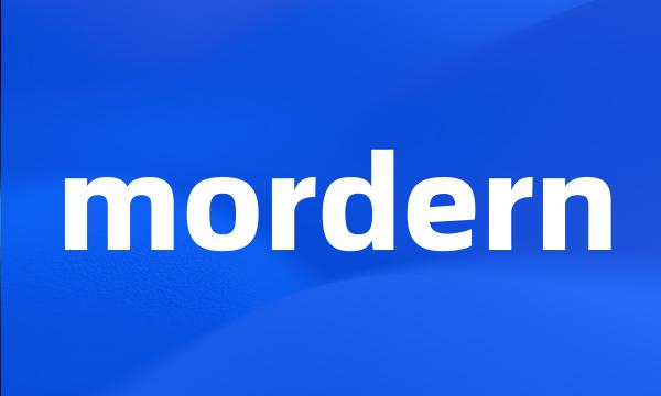 mordern