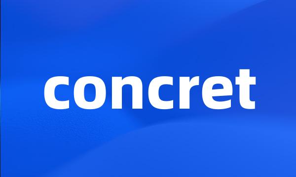 concret