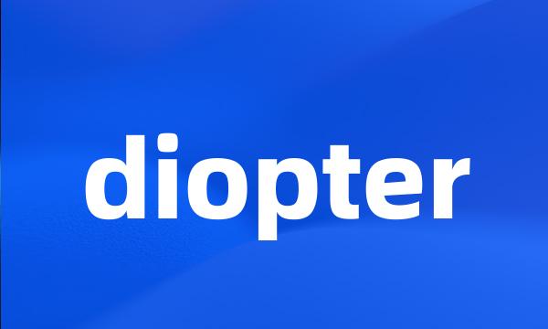 diopter