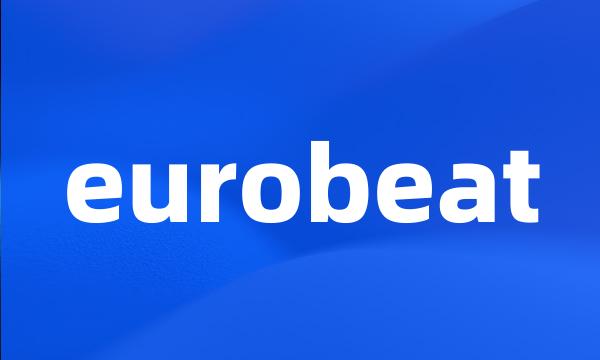 eurobeat