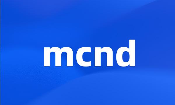 mcnd