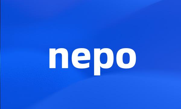 nepo