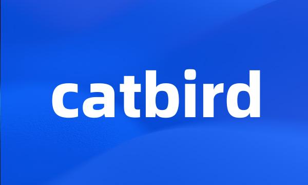 catbird