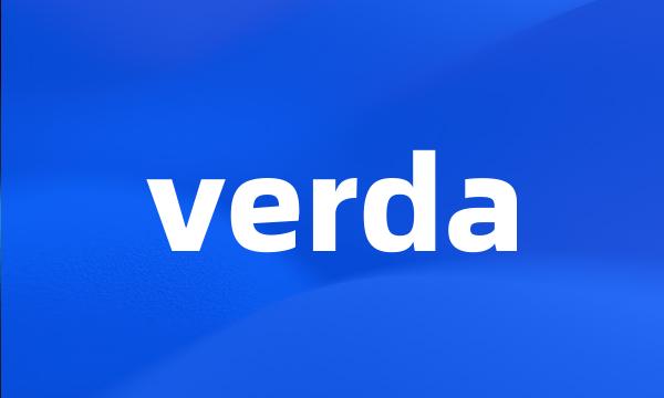 verda