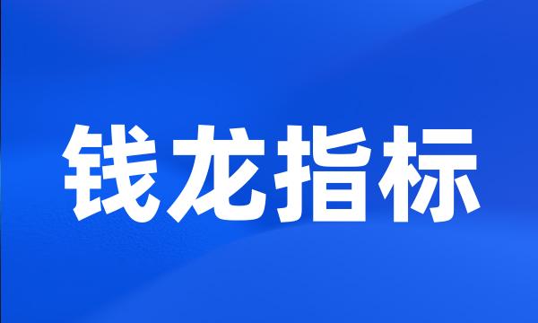 钱龙指标