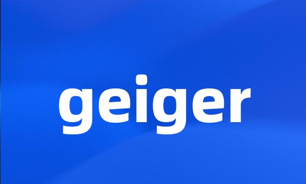 geiger