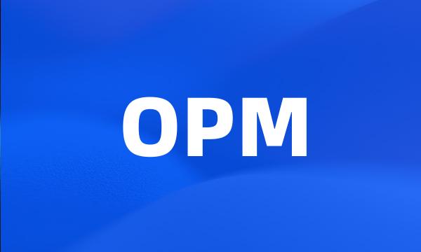 OPM