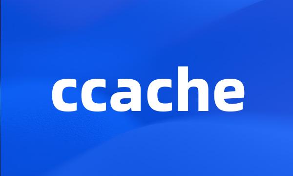 ccache