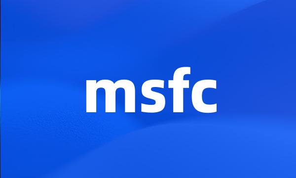 msfc