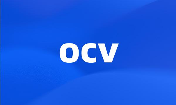 ocv