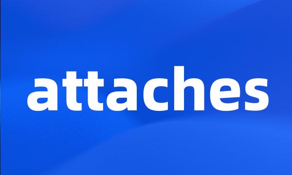 attaches