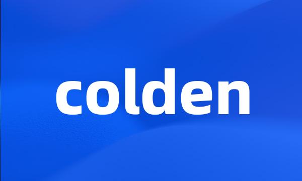 colden