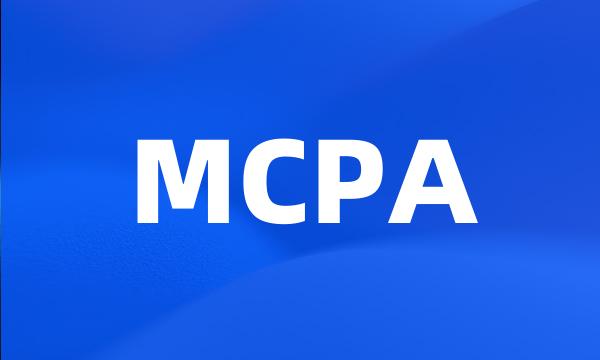 MCPA