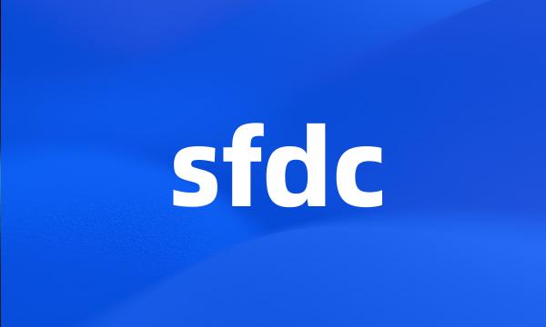 sfdc