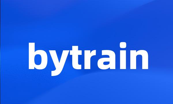 bytrain