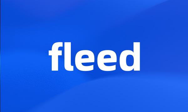 fleed