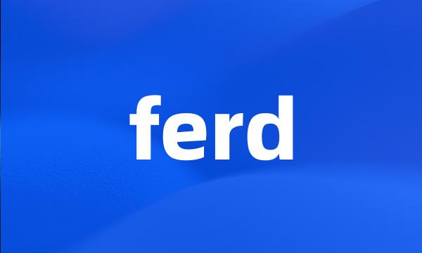 ferd