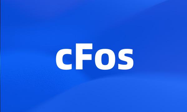 cFos