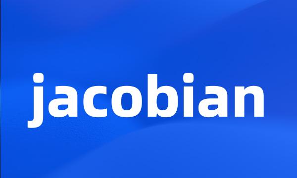 jacobian