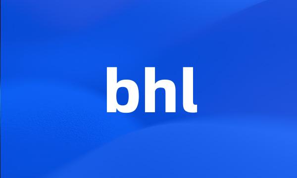 bhl