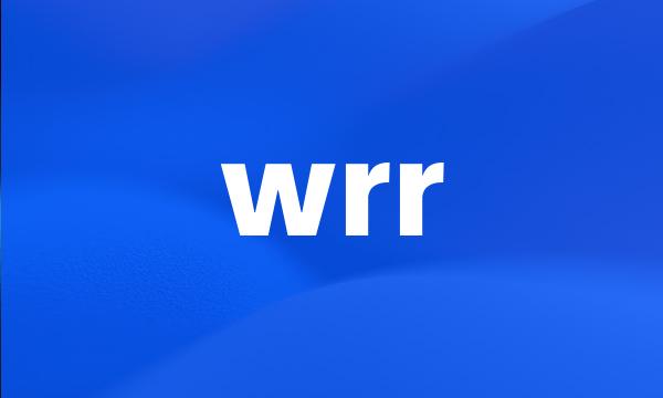 wrr