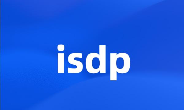 isdp