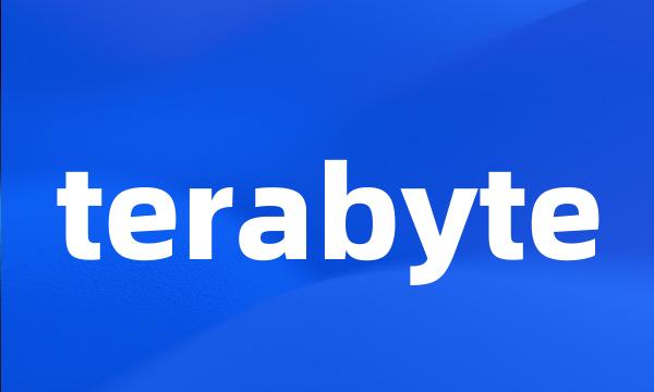 terabyte