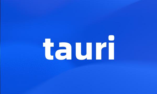 tauri