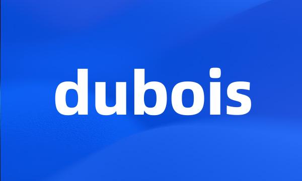 dubois