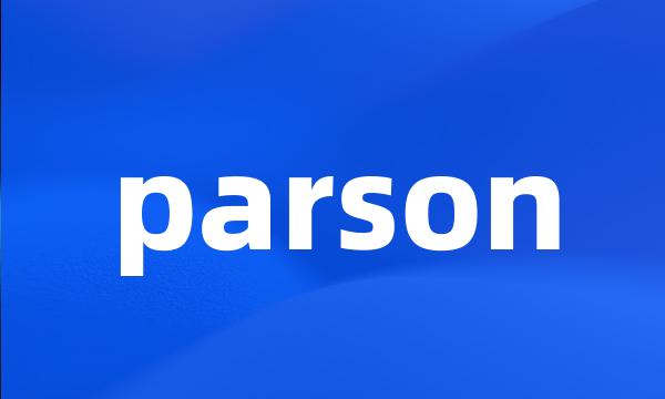 parson