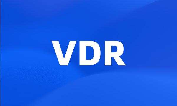 VDR