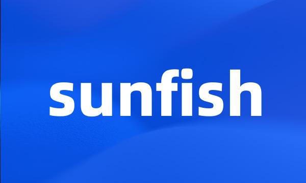 sunfish