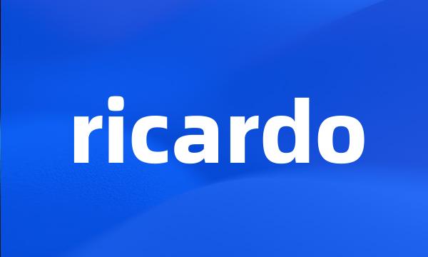 ricardo