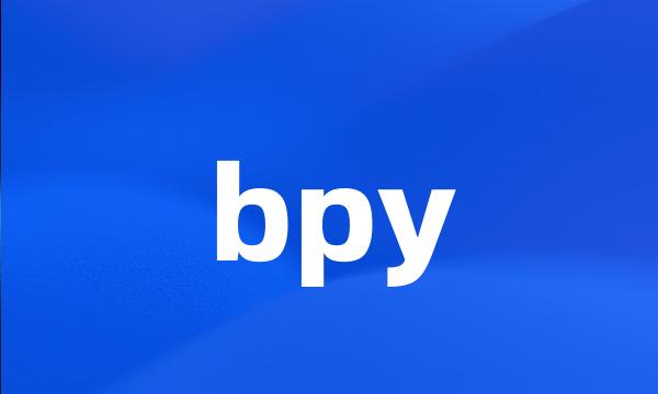 bpy