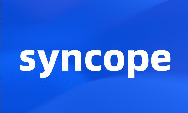 syncope