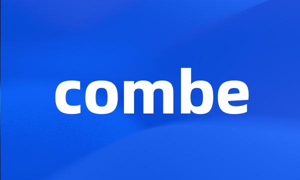 combe