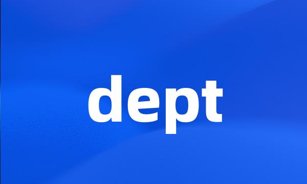 dept