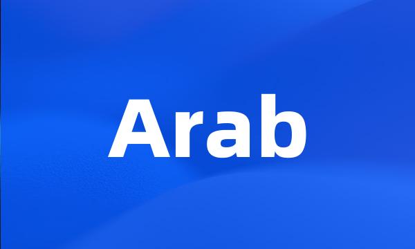 Arab