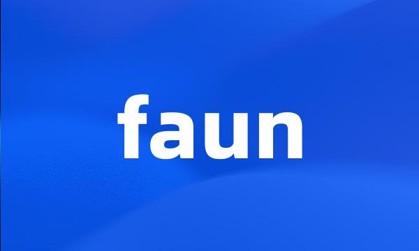 faun