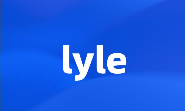 lyle