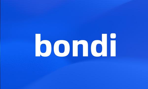 bondi