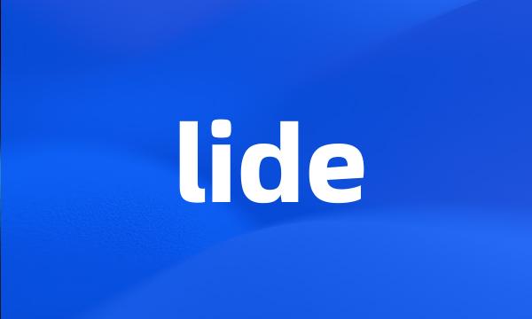 lide