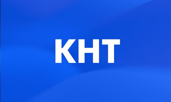 KHT