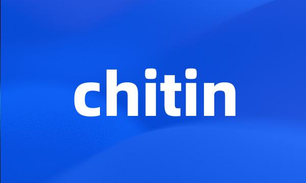 chitin