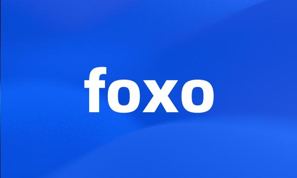 foxo